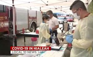 Entire Hialeah Fire Department gets quick test for coronavirus